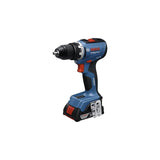 Taladro Bosch Professional  Atornillador Inalámbrico Gsr 18v-65 Professional Solo, 18 Voltios Azul, Sin Batería Ni Cargador 06019n3200