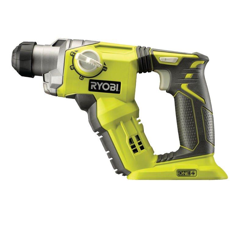 Taladro Ryobi R18sds-0  1300 Rpm Sds Plus 1,7 Kg Negro, Verde
