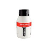 Talens Amsterdam Standard Series Colores Acrílicos Bote 1000ml Blanco De Titanio