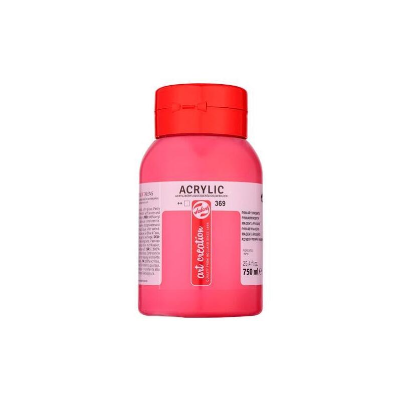 Talens Art Creation Colores Acrílico Bote 750ml Color 369 Magenta Primario