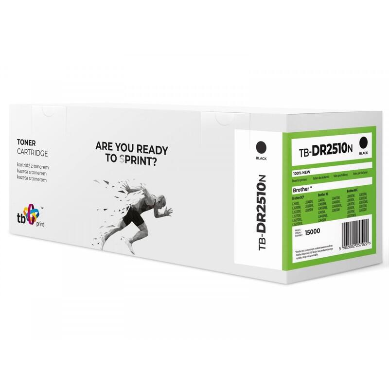 Tambor Para Brother Dr2510 Tb-Dr2510n Bk 100% New