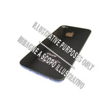 Tapa Posterior Para Iphone 4s Negro