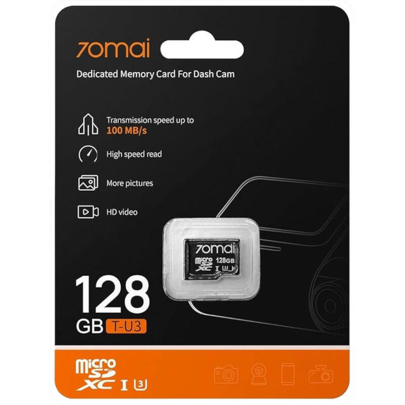 Tarjeta 70mai Microsd De 128gb Para Dash Cam