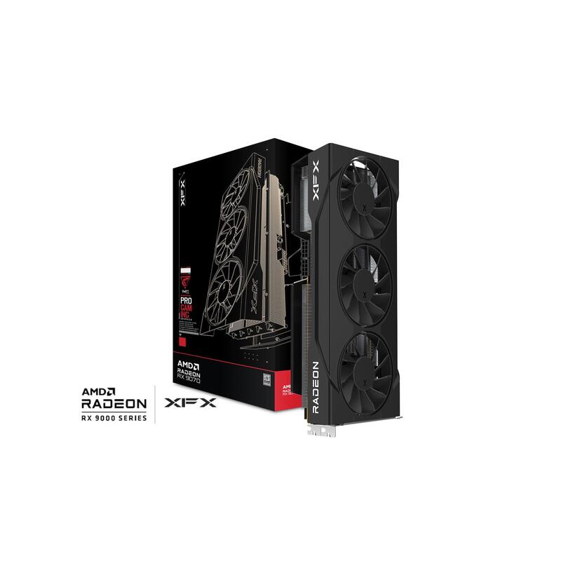 Tarjeta Gráfica Xfx Swift Rx 9070gre Trip F. G. 12 Gb