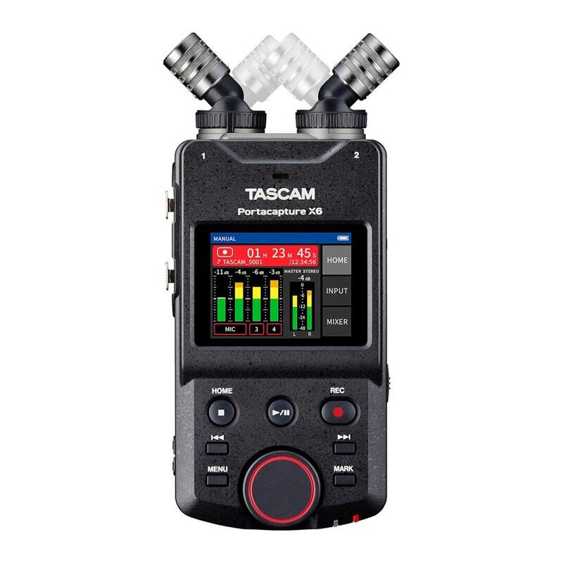 Tascam Portacapture X6 - Grabador Multipista Portátil De Alta Resolución
