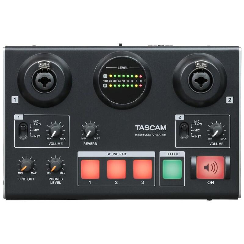 Tascam Us-42b - Ministudio-Series "Creator" - Interfaz De Audio Usb