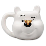 Taza 3d Half Moon Bay Winnie The Pooh Abeja Dorada 550ml