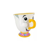 Taza 3d Paladone Disney Chip La Bella Y La Bestia