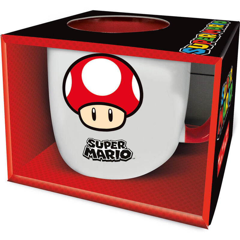 Taza Cerámica Elite Super Mario 380ml (Caja Regalo)