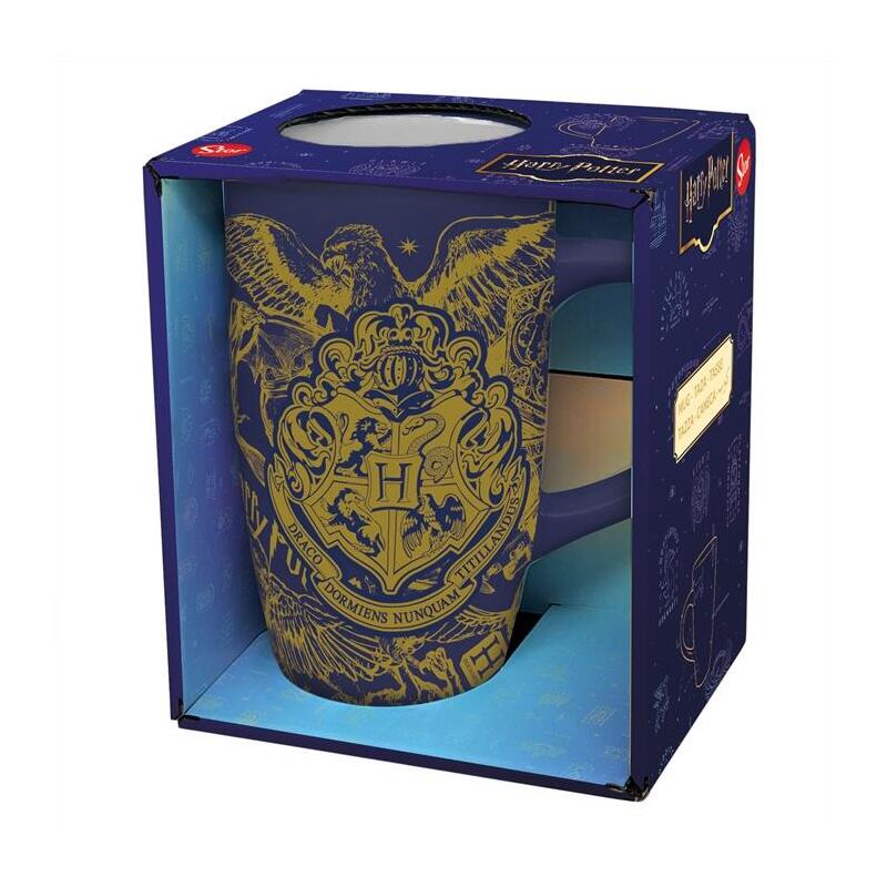 Taza De Cerámica Latte Harry Potter 695 Ml En Caja Regalo Magic & Mayhem