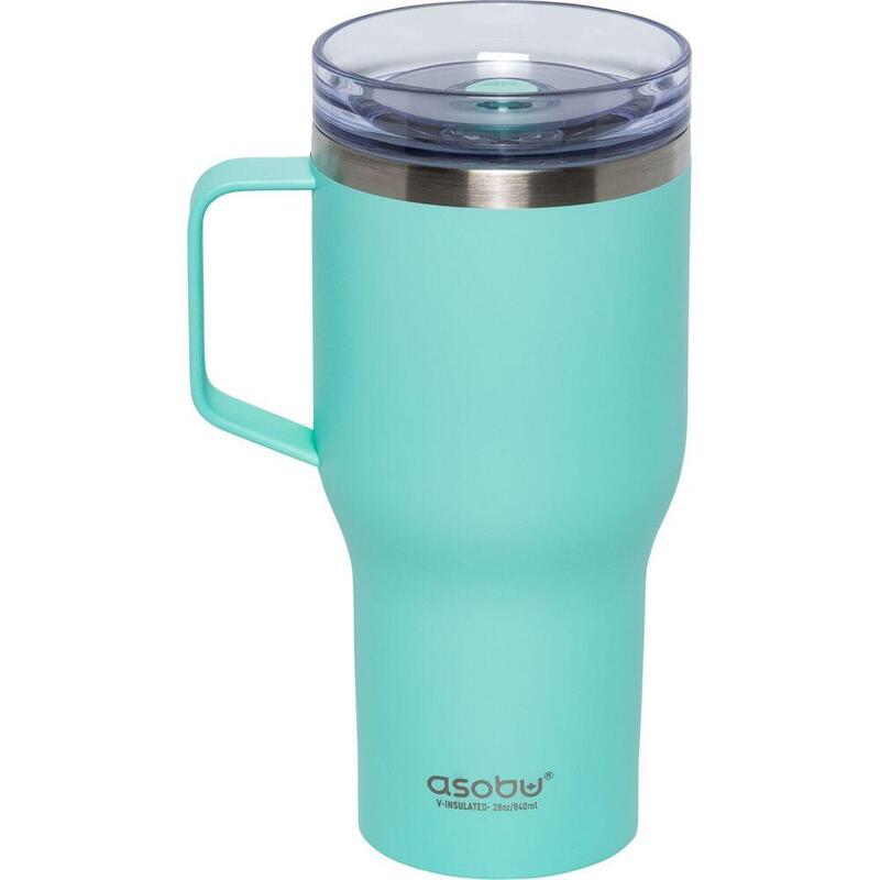 Taza De Viaje Asobu 360 Menta, 0,9 L