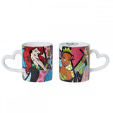 Taza Enesco Disney Princesas Ariel Cenicienta Tiana Y Aurora
