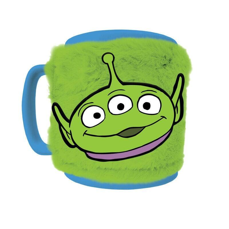 Taza Funda De Peluche Alien Toy Story Disney 440ml