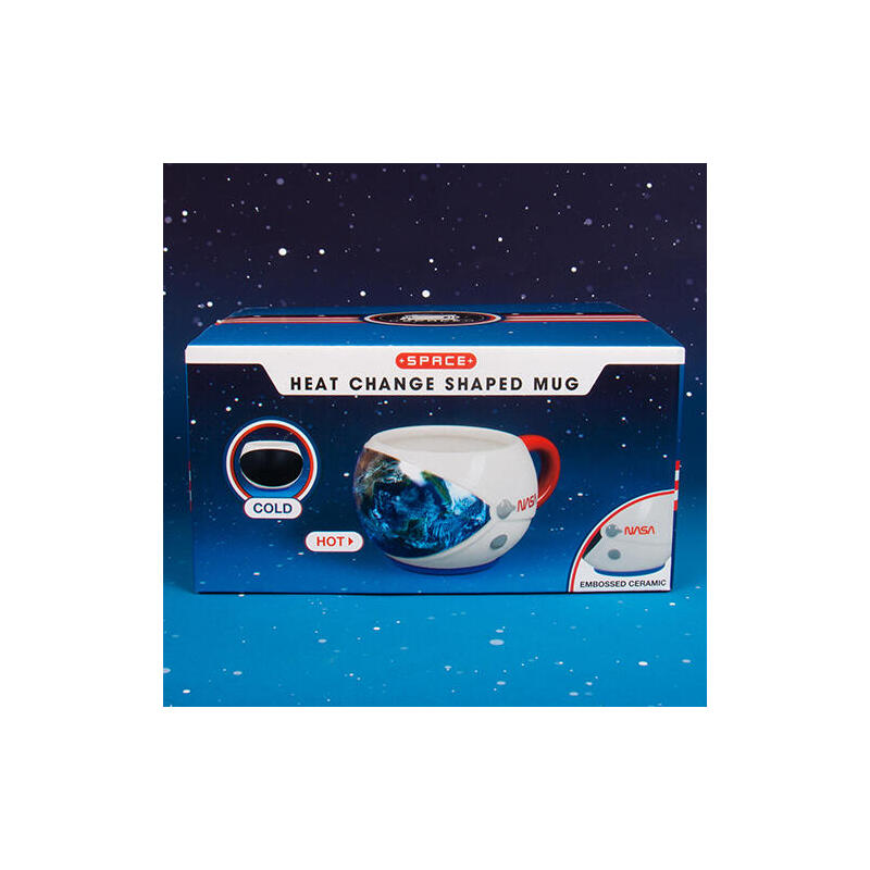 Taza Nasa Heat Change Shaped Mug
