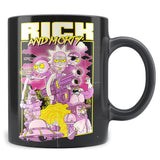 Taza Retro Poster Rick And Morty