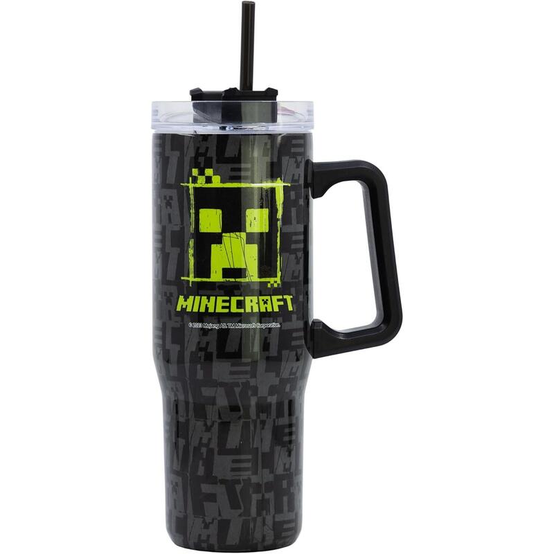 Taza Termo Xl Acero Inox.940ml Minecraft