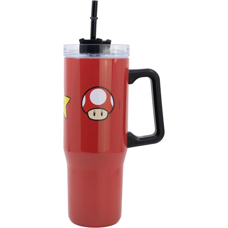 Taza Termo Xl Acero Inox.940ml Super M.