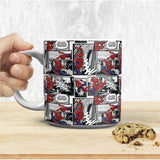 Taza Xl Paladone Spider Man Página De Comic