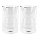 Tazas De Doble Pared Palermo, Resistentes A Golpes Y Temperaturas, 200 Ml, 2 Uds