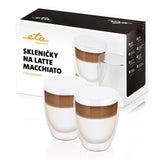 Tazas Eta Eta418193020  Para Latte Macchiato, 2 Uds, Vidrio