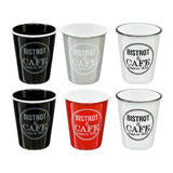 Tazas Modelo Bistrot 110 Ml, 6 Uds