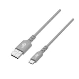 !Tb Cable Usb-Usb C  2m Silicone Gris