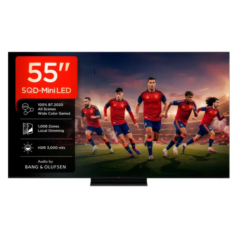 Tcl 55c8l Negro Televisor Smart Tv 55" 4k Uhd Sqd-Mini Led