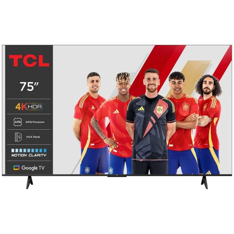 Tcl 75p61k 75" Ultra Hd Google Tv Hdr10 Negro