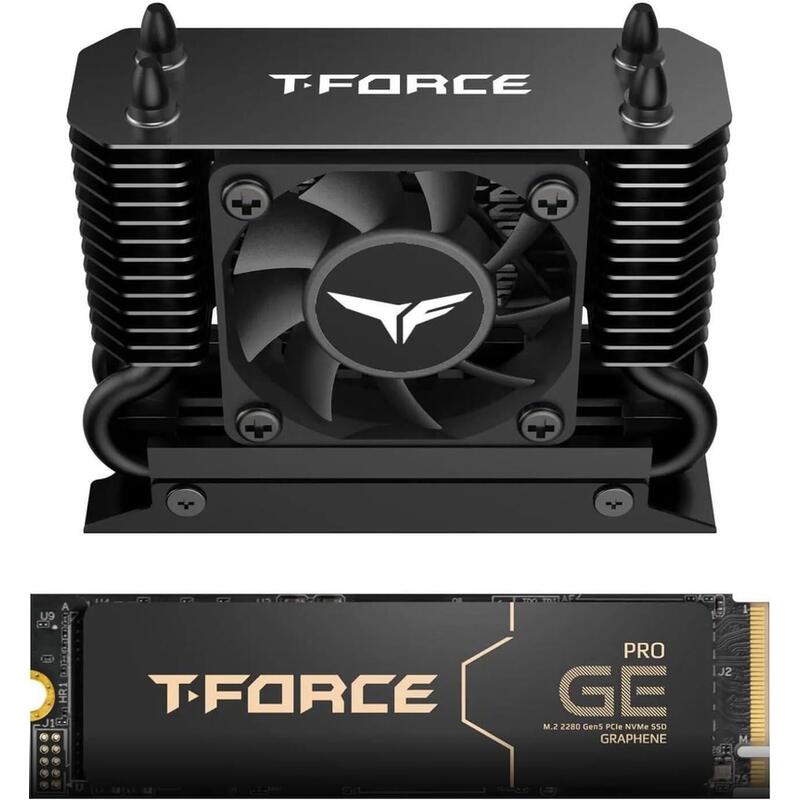 Team Group T-Force Ga Pro 4 Tb (Negro, Pcie 5.0 X4  M.2 2280  Graphen-Kühlkörper) Tm8ffj004t0c129