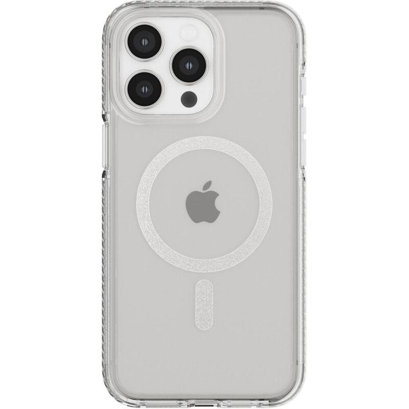 Tech21 Evocrystal Case Magsafe For Ip 15 Pro Max White Titanium