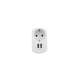 Technik Enchufe Adaptador Con 2xusb 16a