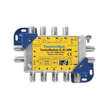 Technisat Techniswitch 5/8 Mini Lan, Multiswitch Amarillo/Plata 0000/3261