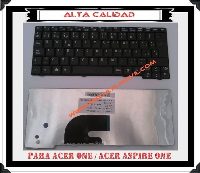 Teclado Para Portátil Acer One 9j.N9482.00s Aezg5p00010 Aezg5p00110 Mp-08b46e0 9j.N9482.E0s Nsk-Aje0s Pk1306f01l0