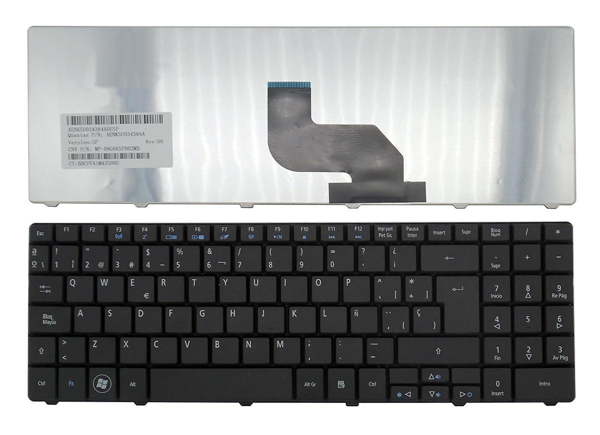 Teclado Para Portátil Acer As5532 As5534 As5732 Negro