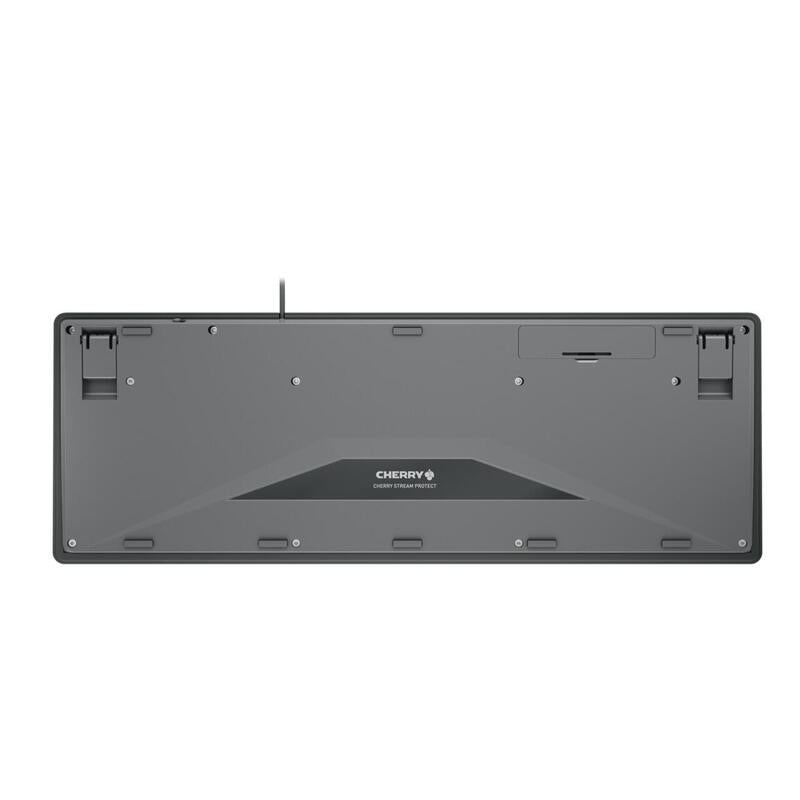 Teclado Alemán Cherry Stream Usb Qwertz Negro