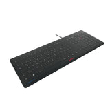 Teclado Alemán Cherry Stream Usb Qwertz Negro
