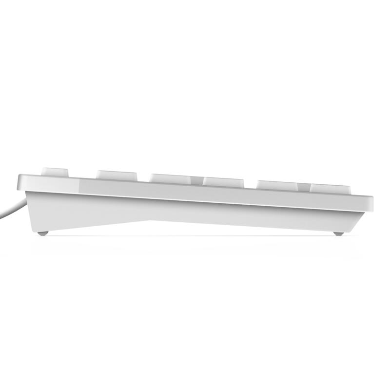 Teclado Alemán Dell Kb216 Usb Qwertz Blanco