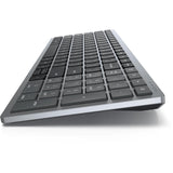 Teclado Alemán Dell Kb740 Rf Wireless + Bluetooth Qwertz Gris, Negro