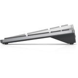 Teclado Alemán Dell Kb740 Rf Wireless + Bluetooth Qwertz Gris, Negro