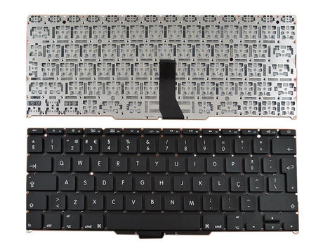 Teclado Para Portátil Apple Macbook Air A1370 A1465 11.6" Negro Portugués