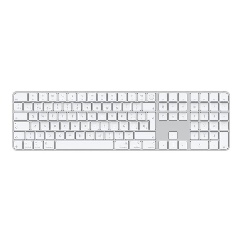 Teclado Apple Magic Keyboard Inalambrico Touch Id + Numerico Reacondicionado