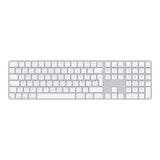 Teclado Apple Magic Keyboard Inalambrico Touch Id + Numerico Reacondicionado