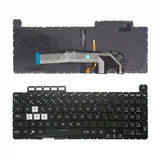 Teclado Retroiluminado Para Portátil Asus Fx506 Fa506 Fx706 Fa706 13-0247C-Wx01-T04