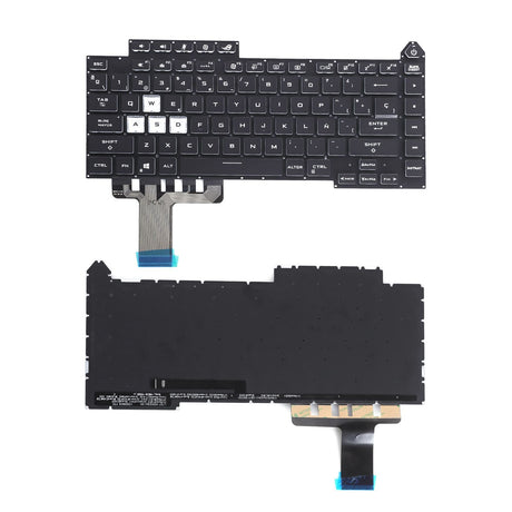 Teclado Retroiluminado Para Portátil Asus G513 13-0340C-Wx01-T04