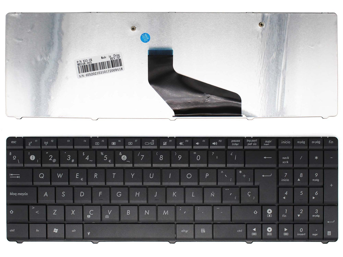 Teclado Para Portátil Asus K53ta Negro