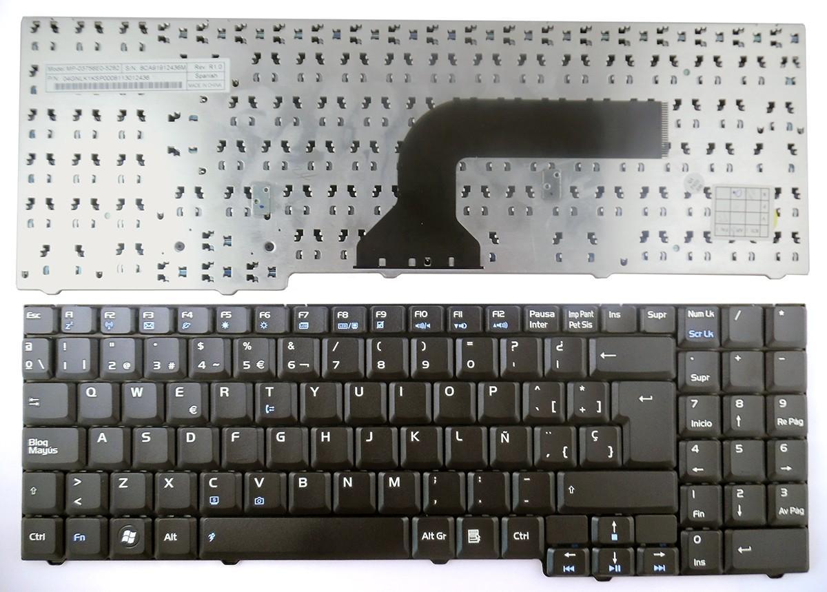 Teclado Para Portátil Asus M50 M50V M70 M70V G50 G50V G70 G70V F7 X55 X57 X70 X71 Series Versión 2