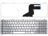 Teclado Para Portátil Asus N55 N57 N55S N55Sf N55Sl N75 N75Sf N75Sl N75S N75Y Plateado