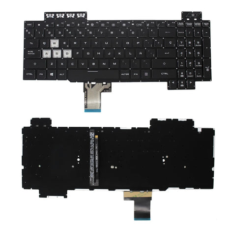 Teclado Para Portátil Asus Rog Strix Gl504 Gl504G Retroiluminado Sin Marco | V170762F