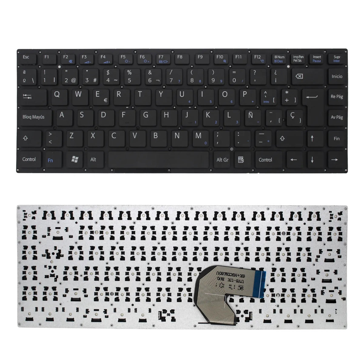 Teclado Para Portátil Asus Vivobook E403 E403S E403Sa E403N E403Na 0Knl0-4122Uk00 Nsk-Uv6Su 0Kn0-Se1Gr32