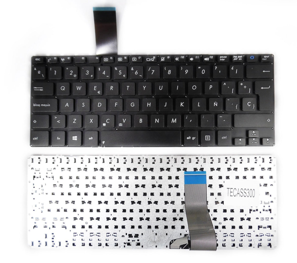 Teclado Para Portátil Asus Vivobook S300 S300C S300Ca S300K S300Ki Negro